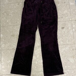 GreenTea Velour Purple Lounge Pants